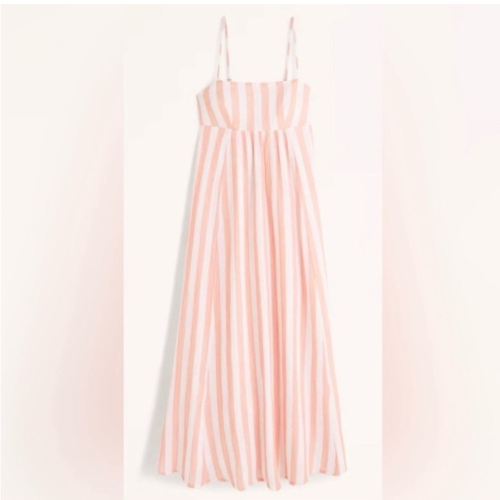 Abercrombie & Fitch Pink and White Striped Dress